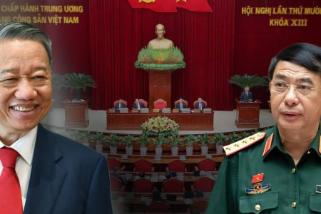 Vietnamese communist leader finds difficulties in eliminating General Phan Van Giang to control Defense Ministry