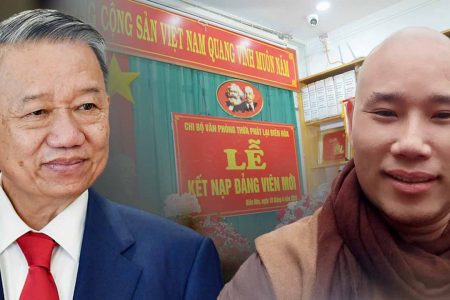 ĐẠI ĐỨC THÍCH AN THUẬN XIN ‘ĐỨNG DƯỚI NGỌN CỜ CỦA ĐẢNG’