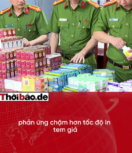 THUỐC GIẢ NGANG NHIÊN, LUẬT CHỈ ĐỦ LÀM CẢNH