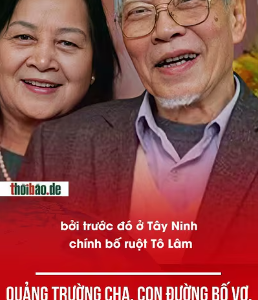 QUẢNG TRƯỜNG CHA, CON ĐƯỜNG BỐ VỢ