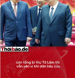 TÔ LÂM VỀ THÁI NGUYÊN KHI NƯỚC ĐÃ RÚT – MỘT MÀN “THĂM DÂN” SAU CƠN LŨ QUYỀN LỰC