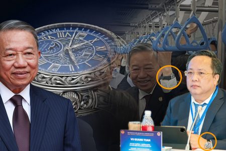Party chief To Lam detected with luxury watch questions his corruption efforts