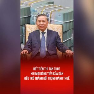 HẾT TIỀN THÌ TẬN THU? KHI MỌI DÒNG TIỀN CỦA DÂN ĐỀU TRỞ THÀNH ĐỐI TƯỢNG ĐÁNH THUẾ