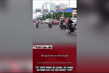 TẾT DƯỚI BÓNG ÁO XANH, ÁO VÀNG: AN NINH HAY XÃ HỘI NGHẸT THỞ?