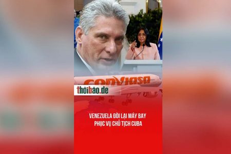 VENEZUELA ĐÒI LẠI MÁY BAY PHỤC VỤ CHỦ TỊCH CUBA
