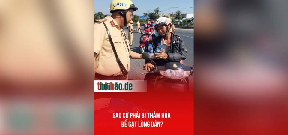 SAO CỨ PHẢI BI THẢM HÓA ĐỂ GẠT LÒNG DÂN?