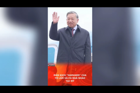 MÀN KỊCH „HARVARD“ CỦA TÔ LÂM VÀ CÚ NGÃ NHÀO TẠI MỸ