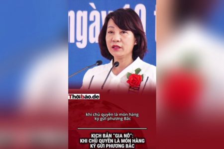 KỊCH BẢN „GIA NÔ“: KHI CHỦ QUYỀN LÀ MÓN HÀNG KÝ GỬI PHƯƠNG BẮC.