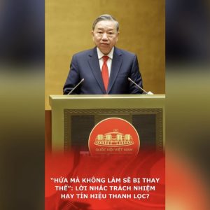 “Hứa mà không làm sẽ bị thay thế”: lời nhắc trách nhiệm hay tín hiệu thanh lọc?