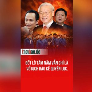 Đốt lò tám năm vẫn chỉ là vở kịch bảo kê quyền lực.