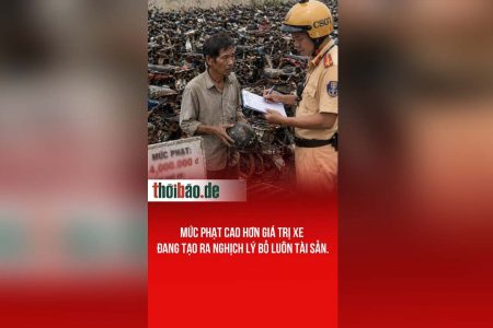 Mức phạt cao hơn giá trị xe đang tạo ra nghịch lý bỏ luôn tài sản.