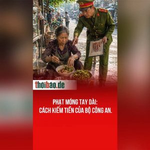 Phạt móng tay dài: Cách kiếm tiền của Bộ Công An.