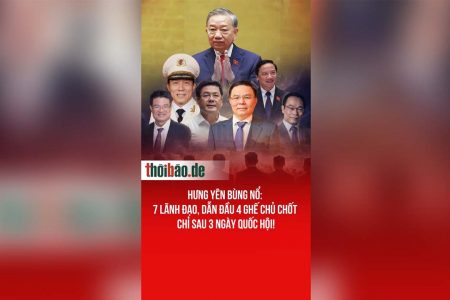 Hưng Yên bùng nổ: 7 lãnh đạo, dẫn đầu 4 ghế chủ chốt chỉ sau 3 ngày Quốc hội!