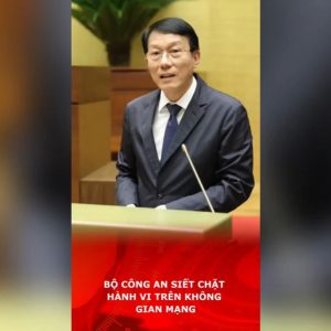 Bộ Công an siết chặt hành vi trên không gian mạng.