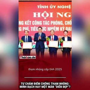 Tự Chấm Điểm Chống Tham Nhũng: Minh Bạch Hay Một Màn “Diễn Đẹp”?
