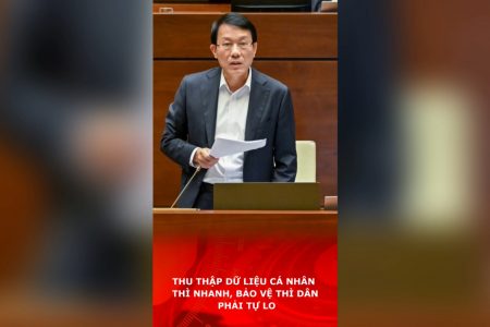 Thu thập dữ liệu cá nhân thì nhanh, bảo vệ thì dân phải tự lo.