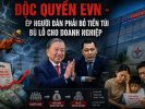 Độc quyền EVN – Ép người dân phải bỏ tiền túi bù lỗ cho doanh nghiệp