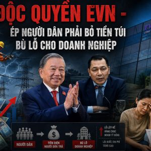 Độc quyền EVN – Ép người dân phải bỏ tiền túi bù lỗ cho doanh nghiệp