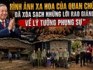 Hình ảnh xa hoa của quan chức đã xóa sạch những lời rao giảng về lý tưởng phụng sự