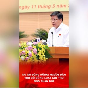 Dự án Sông Hồng: Người dân Thủ đô đồng loạt gửi thư ngỏ phản đối