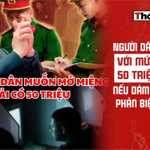 Người dân đối mặt với mức phạt 50 triệu đồng nếu dám ho he phản biện