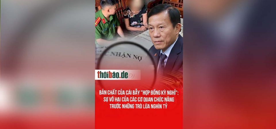 Bản chất của cái bẫy „hợp đồng kỳ nghỉ“: Sự vô hại của các cơ quan chức năng trước những trò lừa nghìn tỷ