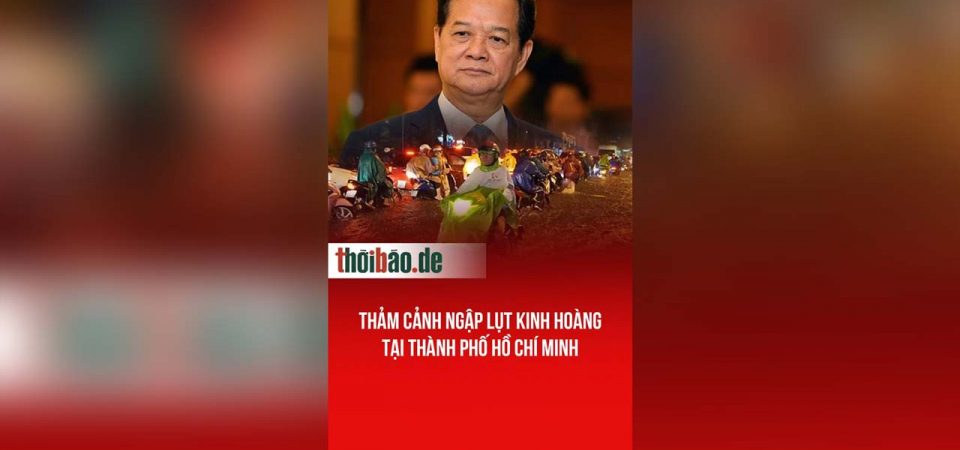 Thảm cảnh ngập lụt kinh hoàng tại Thành phố Hồ Chí Minh