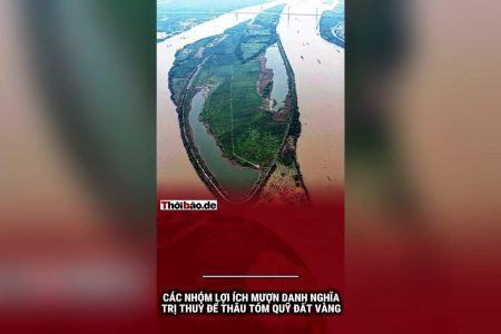 Các nhóm lợi ích mượn danh nghĩa trị thủy để thâu tóm quỹ đất vàng