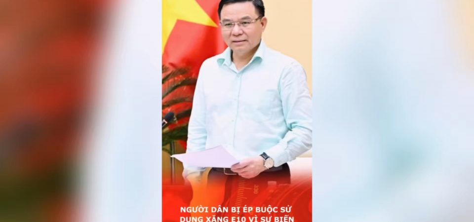 Người dân bị ép buộc sử dụng xăng E10 vì sự biến mất của E5
