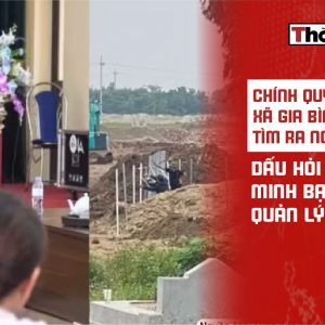 Chính quyền xã Gia Bình chưa tìm ra người chỉ đạo: Dấu hỏi lớn về sự minh bạch trong quản lý dự án