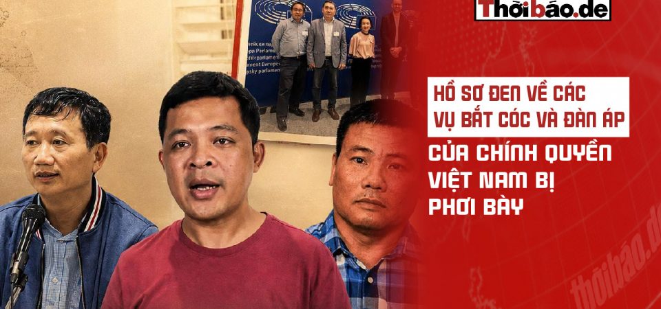Hồ sơ đen về các vụ bắt cóc và đàn áp của chính quyền Việt Nam bị phơi bày