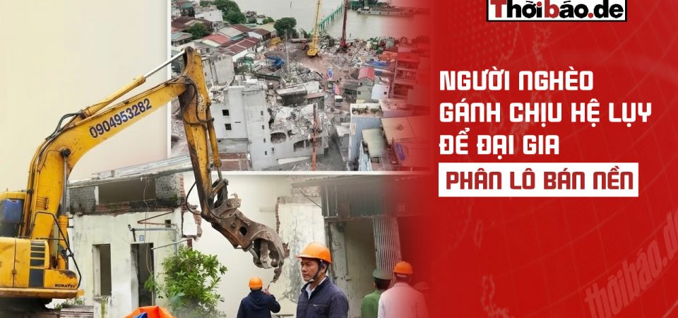 Người nghèo gánh chịu hệ lụy để đại gia phân lô bán nền