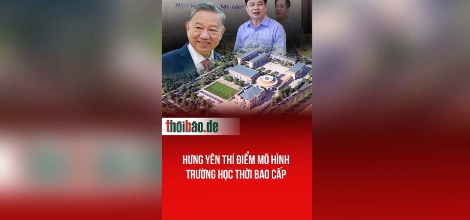 Hưng Yên thí điểm mô hình trường học thời bao cấp