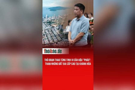 Thủ đoạn thao túng tinh vi của Hậu „Pháo“: Tham nhũng đất đai cấp cao tại Khánh Hòa