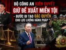 Bộ Công an kiên quyết giữ đề xuất miễn tội – Bước đi tạo đặc quyền cho lực lượng hành pháp