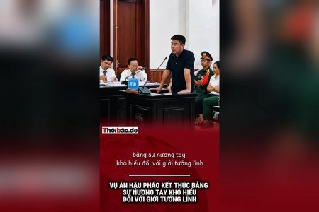 Vụ án Hậu Pháo kết thúc bằng sự nương tay khó hiểu đối với giới tướng lĩnh