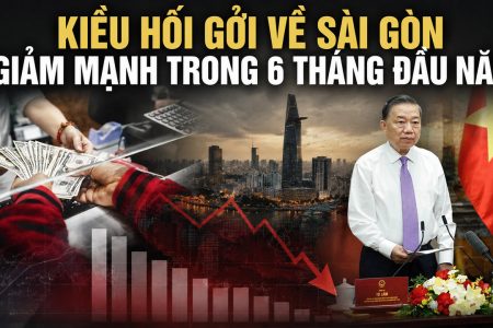 Kiều hối gởi về Sài Gòn giảm mạnh trong 6 tháng đầu năm