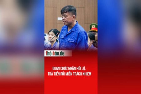 Quan chức nhận hối lộ: Trả tiền rồi miễn trách nhiệm