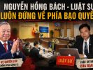 Nguyễn Hồng Bách – Luật sư luôn đứng về phía bạo quyền