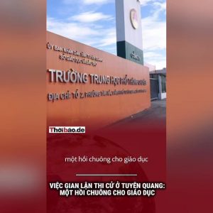 Việc gian lận thi cử ở Tuyên Quang: Một hồi chuông cho giáo dục