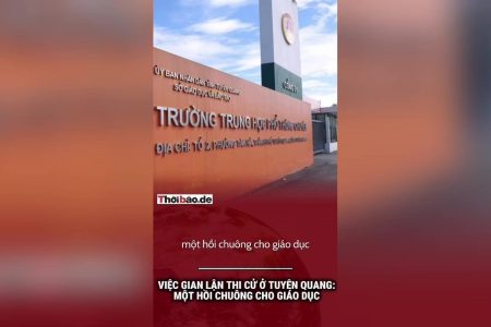 Việc gian lận thi cử ở Tuyên Quang: Một hồi chuông cho giáo dục