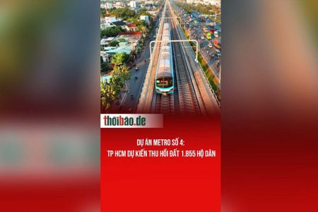 Dự án metro số 4: TP HCM dự kiến thu hồi đất 1.855 hộ dân