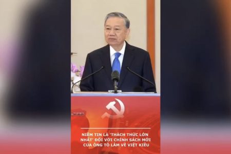 Niềm tin là ‘thách thức lớn nhất’ đối với chính sách mới của ông Tô Lâm về Việt kiều