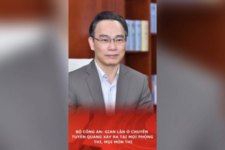 Bộ công an: Gian lận ở chuyên tuyên quang xảy ra tại mọi phòng thi, mọi môn thi